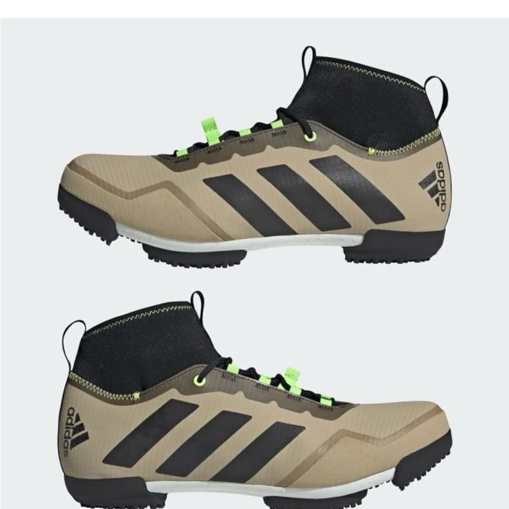 Adidas The Gravel Cycling Beige Tone Black GX1664 NEW Men’s Size 7 Women's 8